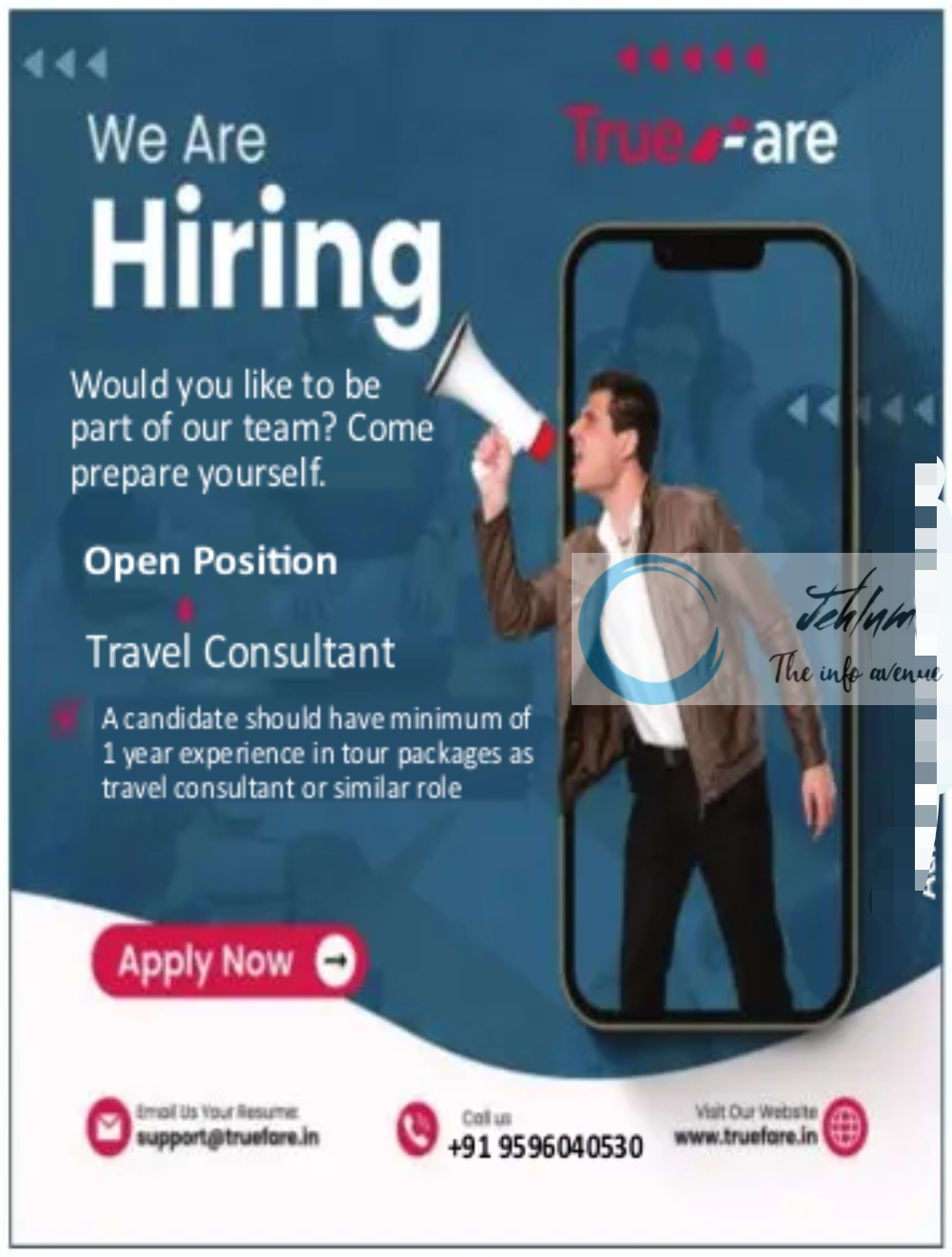 Truefare Travels Srinagar Jobs Notification 2023