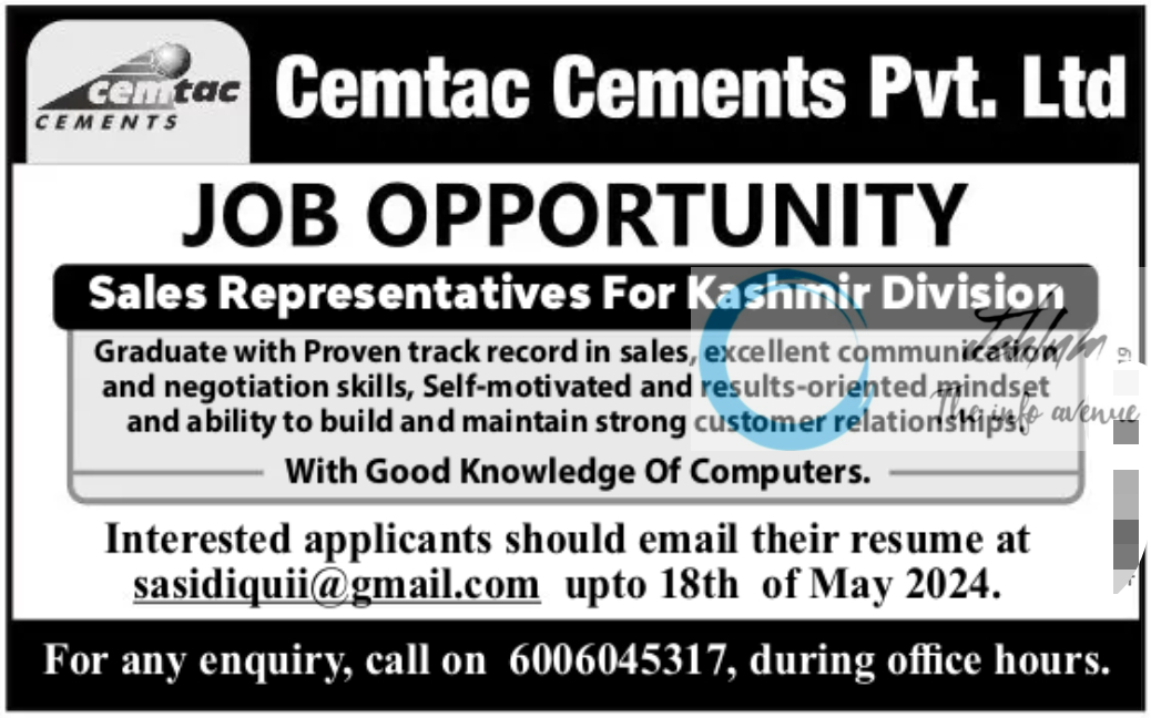 https://jehlum.in/jobs/cemtac-cements-pvt-ltd-jobs-opportunity-2024/