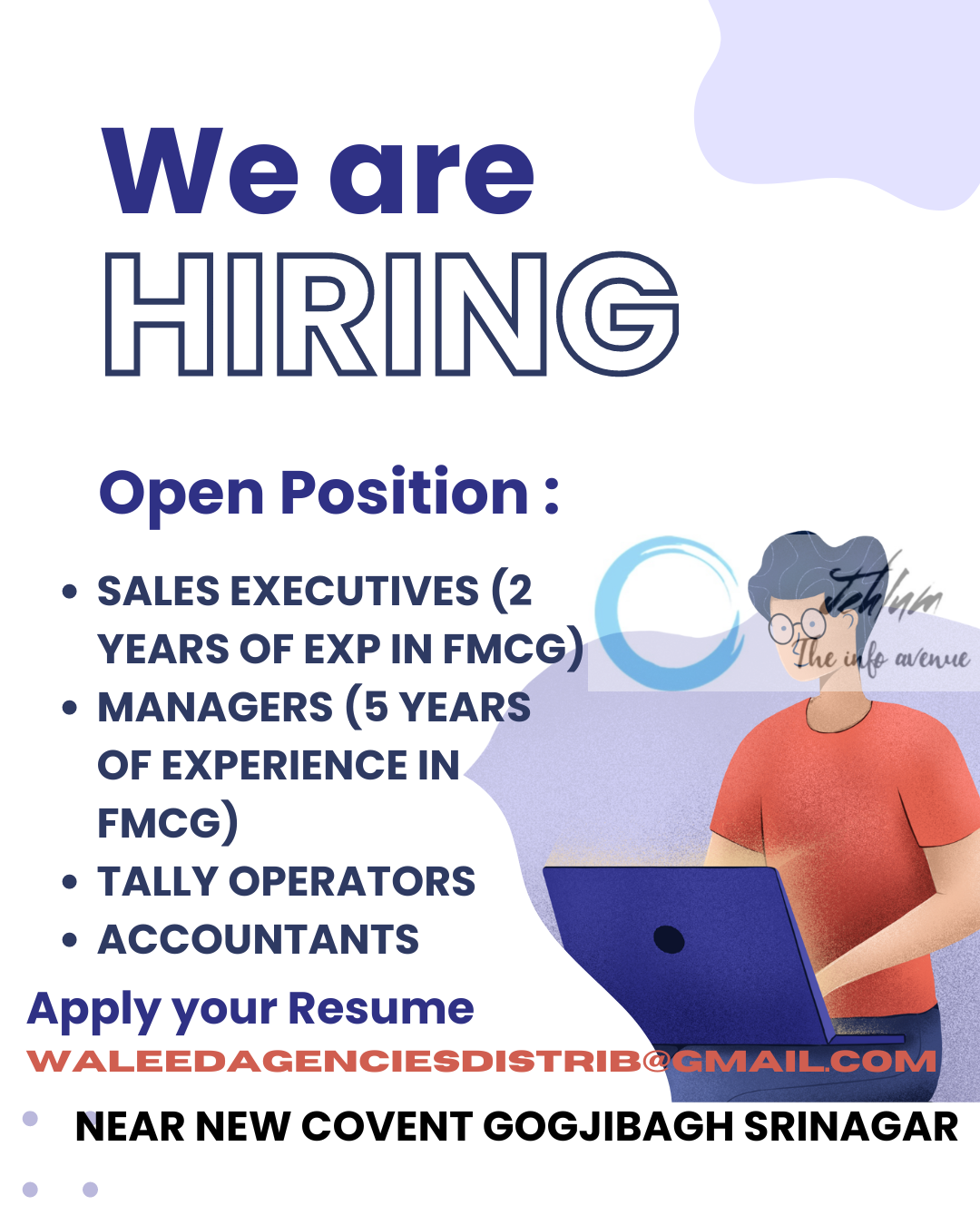 Waleed Agencies Srinagar Jobs Openings 2024