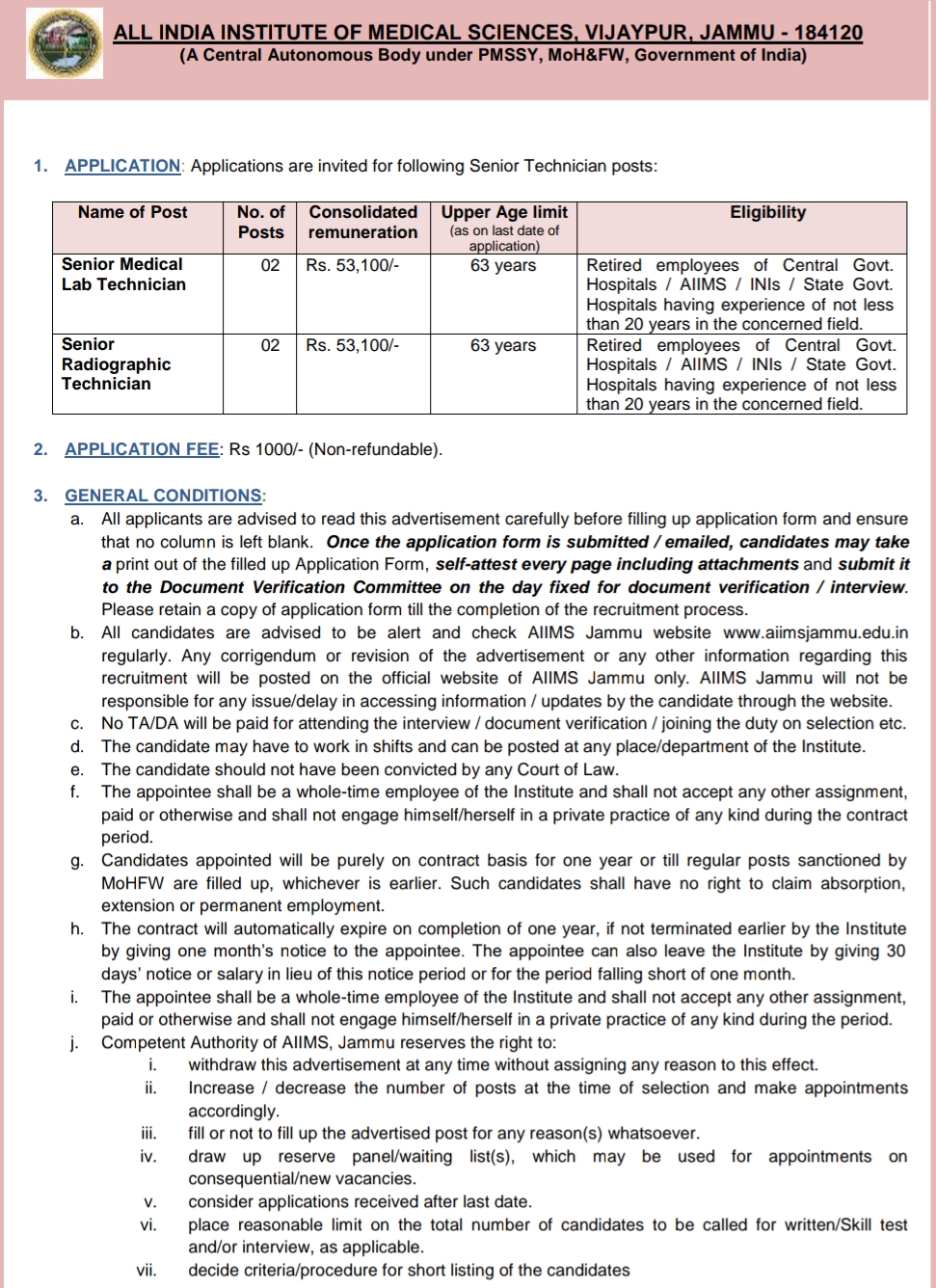 ALL INDIA INSTITUTE OF MEDICAL SCIENCES AIIMS NORCET NURSING OFFICER RECRUITMENT NOTICE NO 82/2024