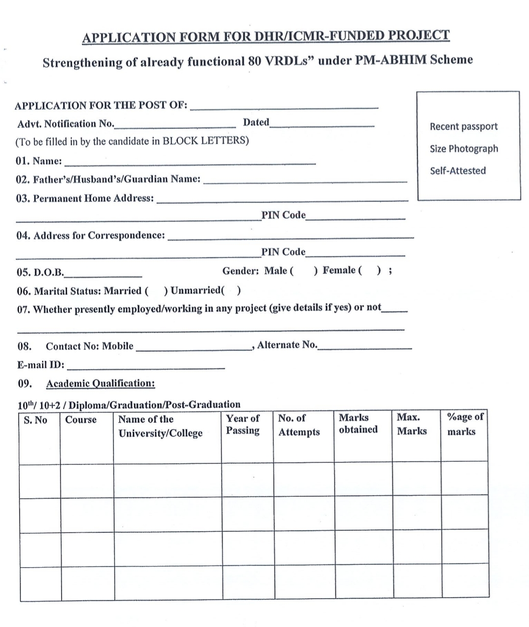 SKIMS Soura Deptt of Microbiology Advertisement No SIMS-148 VRDL 2024-668