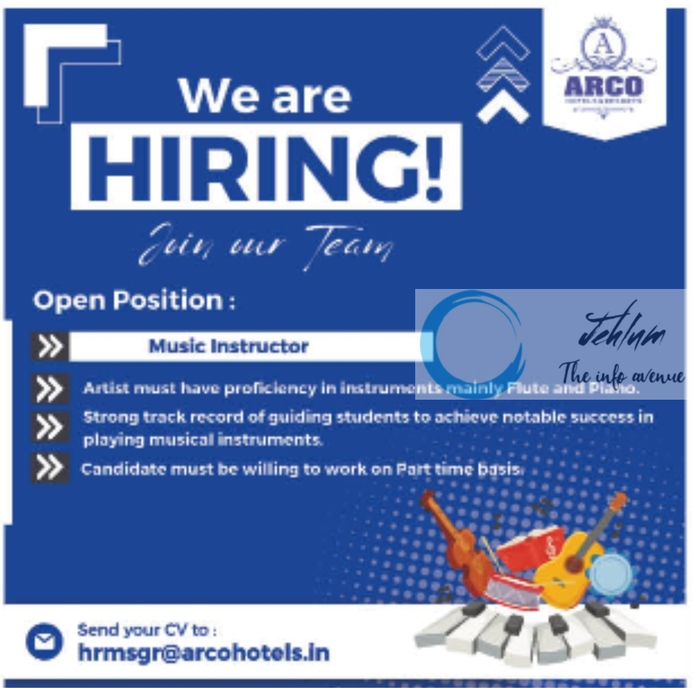 Arco Hotels Kashmir Jobs Vacancy 2024