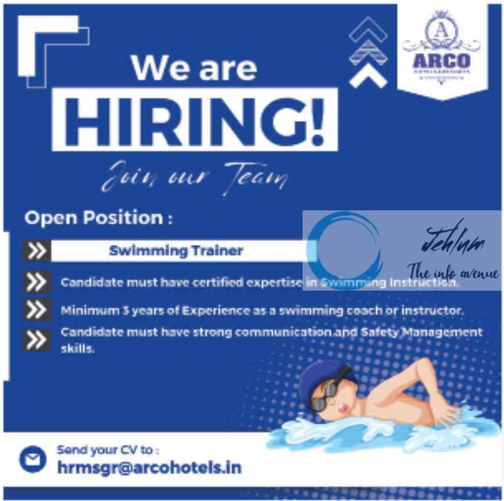 Arco Hotels Kashmir Jobs Vacancy 2024