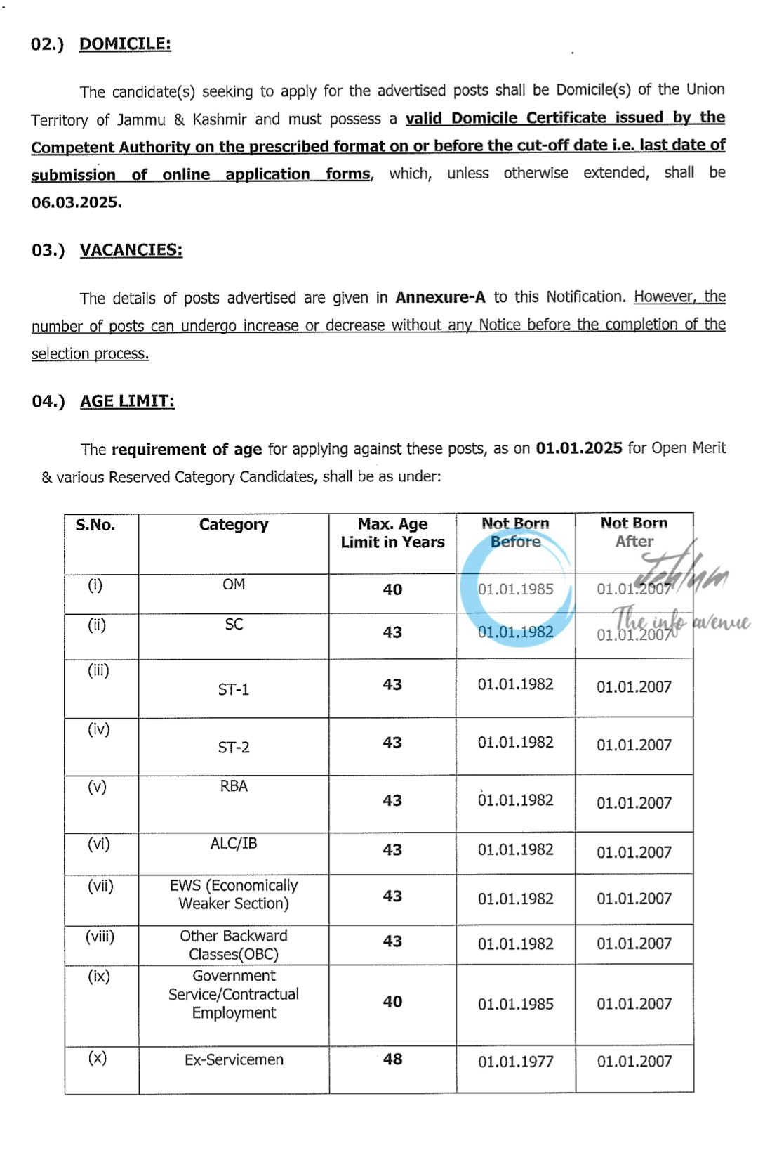 JKSSB Home Department Drivers Recruitment Advertisement Notification No 01 of 2025