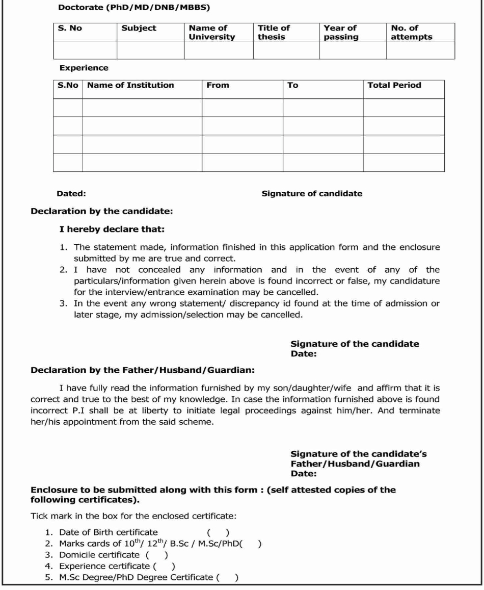 GMC JAMMU Multi Disciplinary Research Unit MRU Recruitment Advertisement Notice 2025