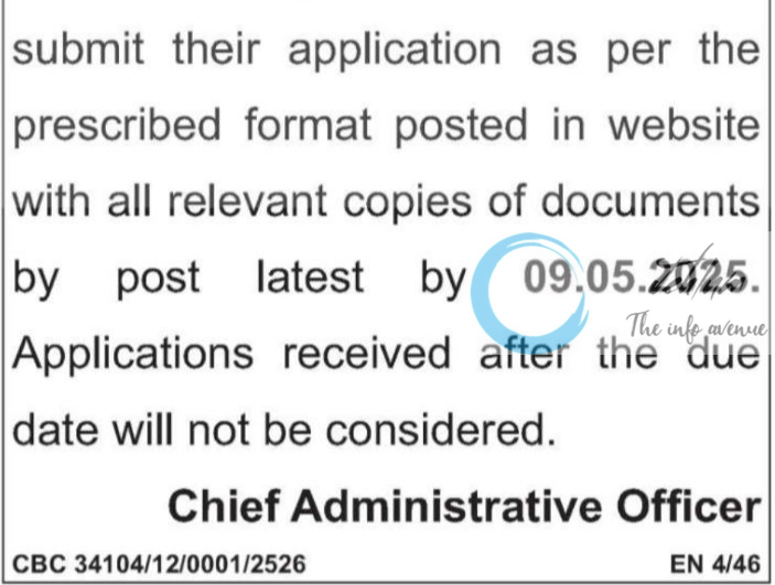 CENTRAL POWER RESEARCH INSTITUTE RECRUITMENT ADVT NOTIFICATION NO CPRI/04/2025