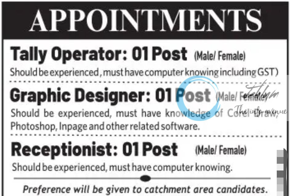 AFTAB COMMUNICATIONS SRINAGAR APPOINTMENTS 2025
