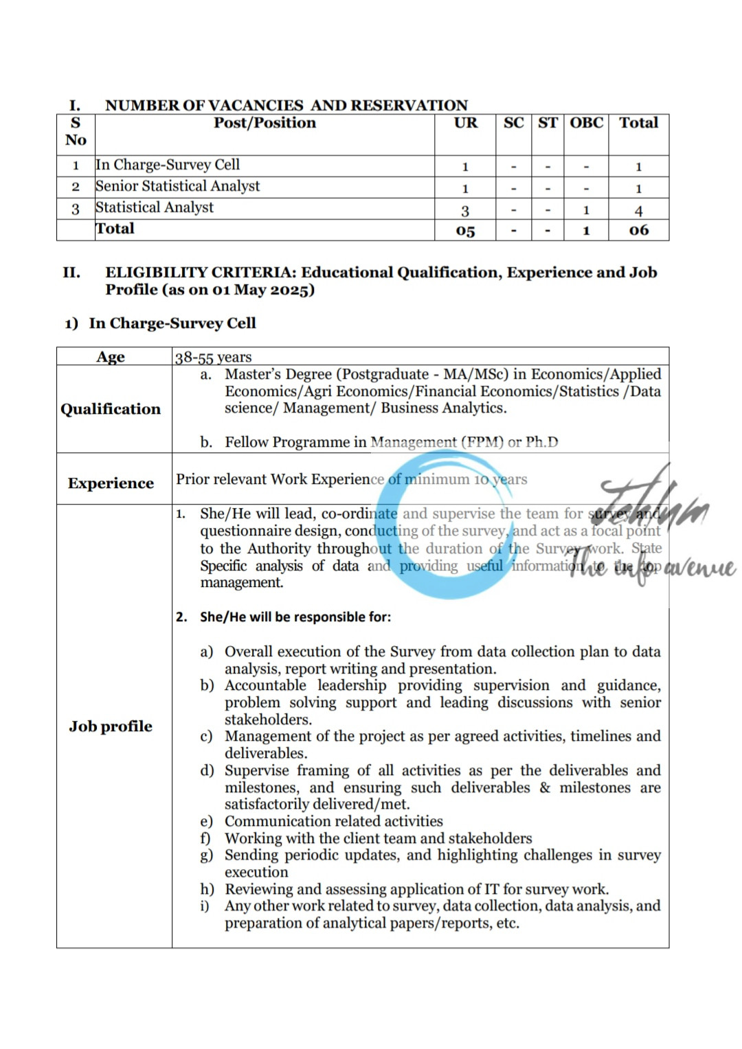 NATIONAL BANK FOR AGRICULTURE AND RURAL DEVELOPMENT NABARD RECRUITMENT ADVT NOTIFICATION NO 01/2025