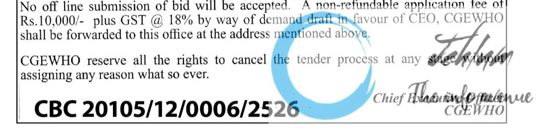 CENTRAL GOVERNMENT EMPLOYEES WELFARE HOUSING ORGANISATION CGEWHO RECRUITMENT ADVT NOTIFICATION 2025