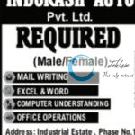 INDOKASH AUTO PVT LTD SRINAGAR JOBS OPENING 2025