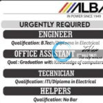 ALBA SRINAGAR JOBS OPENING 2025