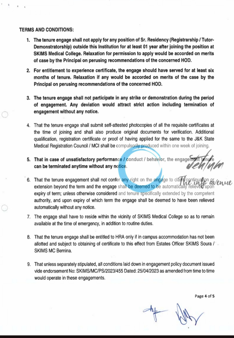 SKIMS MEDICAL COLLEGE SRINAGAR SENIOR RESIDENTS RECRUITMENT ADVT NOTIFICATION NO SKIMS-MC-07-Acad of 2025