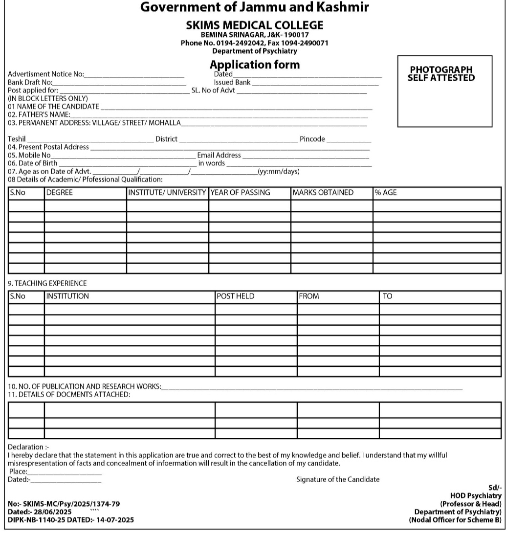 SKIMS MEDICAL COLLEGE SRINAGAR FACULTY RECRUITMENT ADVT NOTIFICATION NO 03-SKIMS-MC of 2025 SKIMS MEDICAL COLLEGE SRINAGAR FACULTY RECRUITMENT ADVT NOTIFICATION NO 03-SKIMS-MC of 2025 SKIMS MEDICAL COLLEGE SRINAGAR FACULTY RECRUITMENT ADVT NOTIFICATION NO 03-SKIMS-MC of 2025 SKIMS MEDICAL COLLEGE SRINAGAR FACULTY RECRUITMENT ADVT NOTIFICATION NO 03-SKIMS-MC of 2025 SKIMS MEDICAL COLLEGE SRINAGAR FACULTY RECRUITMENT ADVT NOTIFICATION NO 03-SKIMS-MC of 2025 SKIMS MEDICAL COLLEGE SRINAGAR FACULTY RECRUITMENT ADVT NOTIFICATION NO 03-SKIMS-MC of 2025 SKIMS MEDICAL COLLEGE SRINAGAR FACULTY RECRUITMENT ADVT NOTIFICATION NO 03-SKIMS-MC of 2025 SKIMS MEDICAL COLLEGE SRINAGAR FACULTY RECRUITMENT ADVT NOTIFICATION NO 03-SKIMS-MC of 2025
