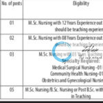 SOUTH KASHMIR PARAMEDICAL AND NURSING COLLEGE KULGAM FACULTY RECRUITMENT ADVT NOTIFICATION NO 04 of 2025