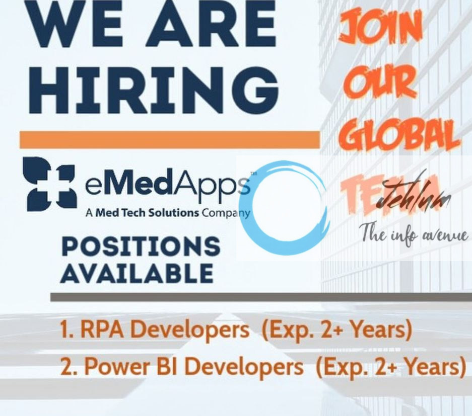 E MED APPS SRINAGAR JOBS OPENING 2025