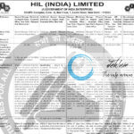 HIL INDIA LIMITED RECRUITMENT ADVT NOTIFICATION 2025