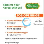 HIDDEN VALLEY SRINAGAR JOB OPPORTUNITIES 2025