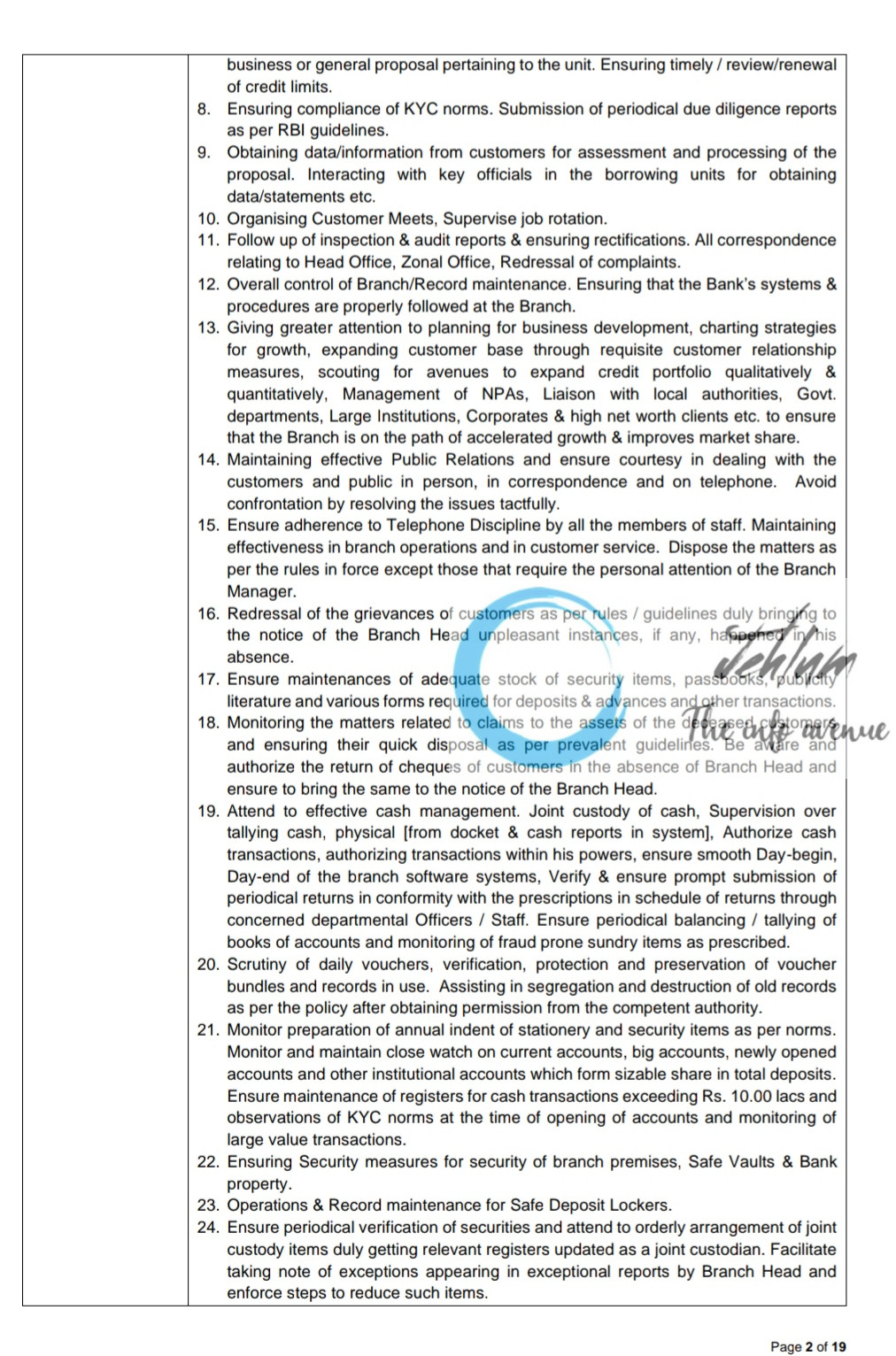 BANK OF MAHARASHTRA JOB OPPORTUNITIES NOTIFICATION 2025