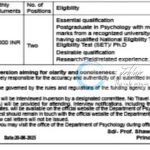 KASHMIR UNIVERSITY KU DEPARTMENT OF PSYCHOLOGY RESEARCH ASSISTANT JOB OPPORTUNITIES 2025