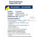 Falcon Engineering Projects Pvt Ltd Srinagar Accountant Job Vacancy Recruitment 2025