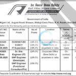 Rail Vikas Nigam Limited RVNL New Delhi DGM IT Supervisor Sr Site Engineer SAP Engineer Notification 19/2025 20/2025 Prime Openings