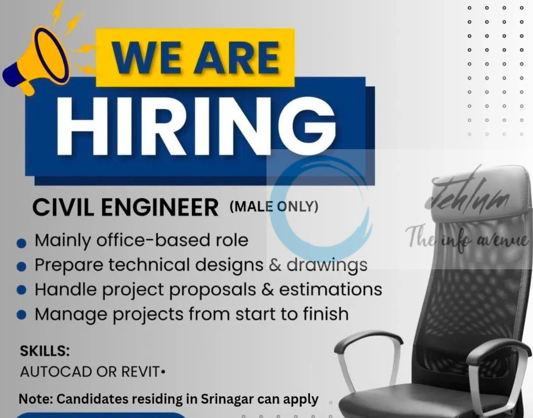 SOFT SURFACES SRINAGAR CIVIL ENGINEERING JOB OPPORTUNITIES 2025
