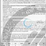 NTPC LIMITED INDIA EXECUTIVE TRAINEE HR JOB OPPORTUNITIES NOTICE 14/2025
