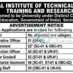 NATIONAL INSTITUTE OF TECHNICAL TEACHERS TRAINING AND RESEARCH NITTTR CHANDIGARH JOB OPPORTUNITIES NOTICE 254/255/256/257/258/259/2025