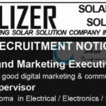 SOLIZER SOLAR SOLUTIONS JAMMU SALES MARKETING EXECUTIVE/SITE SUPERVISOR JOB OPPORTUNITIES 2025