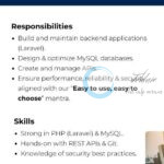 MOUNTDEV SOLUTIONS MDS SRINAGAR  BACKEND DEVELOPER JOB OPPORTUNITIES NOTICE 2025