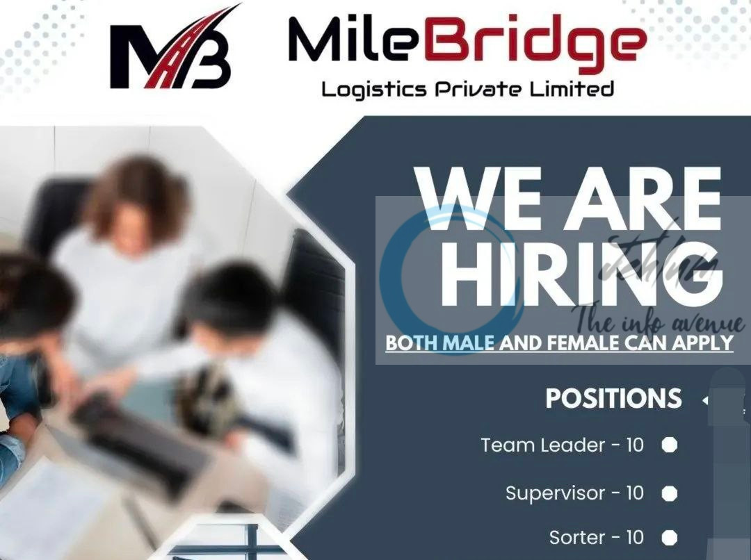 MILE BRIDGE LOGISTICS PRIVATE LIMITED MBL SRINAGAR JOB OPPORTUNITIES 2025