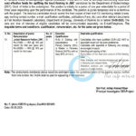 KASHMIR UNIVERSITY KU DEPARTMENT OF ZOOLOGY JRF AMAZING OPPORTUNITIES NOTICE Zool/KU 2025/01