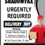 SHADOW FAX SRINAGAR DELIVERY BOY JOB OPPORTUNITIES 2025