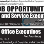 CHEMI HEALTH DIAGNOSTICS CHD ANANTNAG SALES AND SERVICE EXECUTIVE JOB OPPORTUNITIES 2025