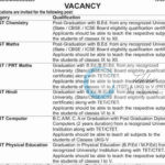 PRESENTATION CONVENT SR SECONDARY SCHOOL PCSSS JAMMU TEACHING JOB OPPORTUNITIES PCSSS/GN/AD/03/2025
