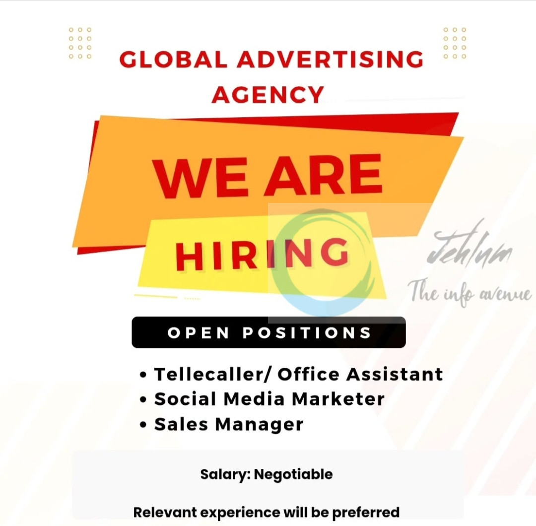 Global Advertising Agency Srinagar Jobs Opportunities 2025 2 Global Advertising Agency Srinagar Jobs Opportunities 2025