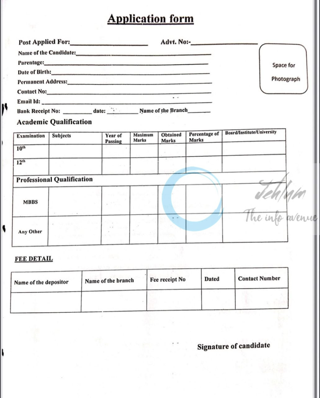 GOVERNMENT MEDICAL COLLEGE GMC DODA JOB OPPORTUNITIES NOTICE GMC/D OF 2025