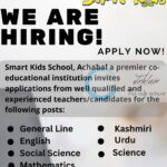 Smart Kids School Achabal Jobs Opportunities 2025