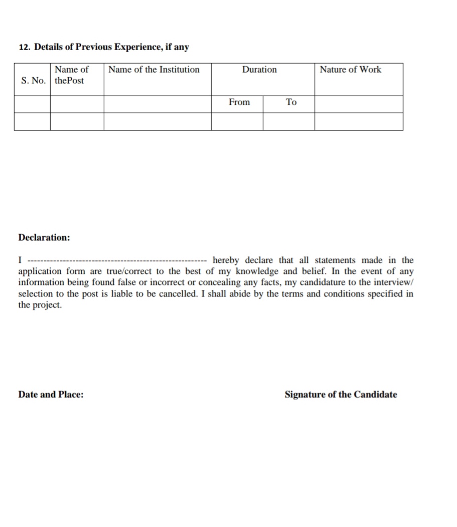 KASHMIR UNIVERSITY KU SOUTH CAMPUS DEPTT OF MANAGEMENT STUDIES FIELD INVESTIGATORS JOB OPPORTUNITIES 2025