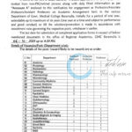 GOVERNMENT MEDICAL COLLEGE GMC BARAMULLA FACULTY JOB OPPORTUNITIES 08 RA of 2025 