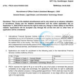 IFSCA Officer Grade A Assistant Manager General Stream Legal IT Opportunities Recruitment Notification 2025
