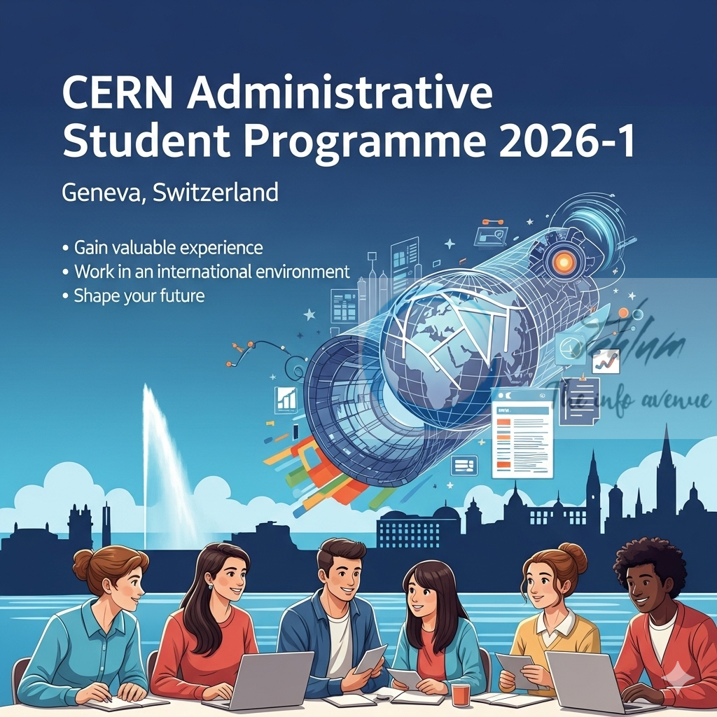 CERN EUROPE ADMINISTRATIVE STUDENT PROGRAMME AMAZING FELLOWSHIP OPPORTUNITIES 2026-1 2 CERN EUROPE ADMINISTRATIVE STUDENT PROGRAMME AMAZING FELLOWSHIP OPPORTUNITIES 2026-1