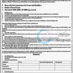 Social Welfare Department J and K Civil Secretariat Commissioner for Persons with Disabilities Job opportunities notice SWD-B/Gen/38/2022