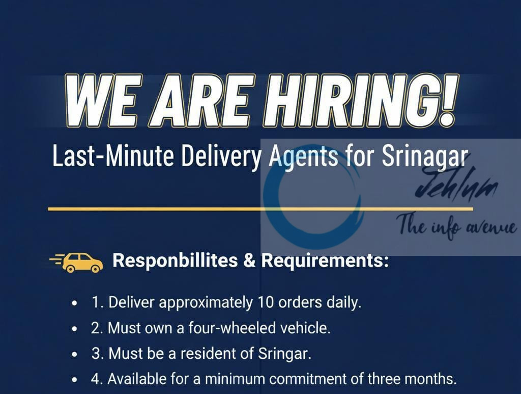 JIFFY DELIVERIES SRINAGAR DELIVERY AGENTS JOB OPPORTUNITIES 2025 2 JIFFY DELIVERIES SRINAGAR DELIVERY AGENTS JOB OPPORTUNITIES 2025