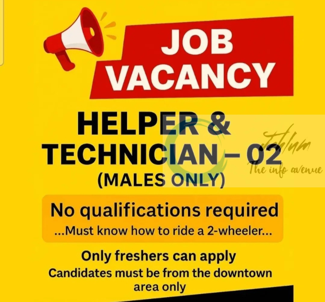 Smart Solutions Srinagar Helper and Technician job opportunities 2025 2 Smart Solutions Srinagar Helper and Technician job opportunities 2025