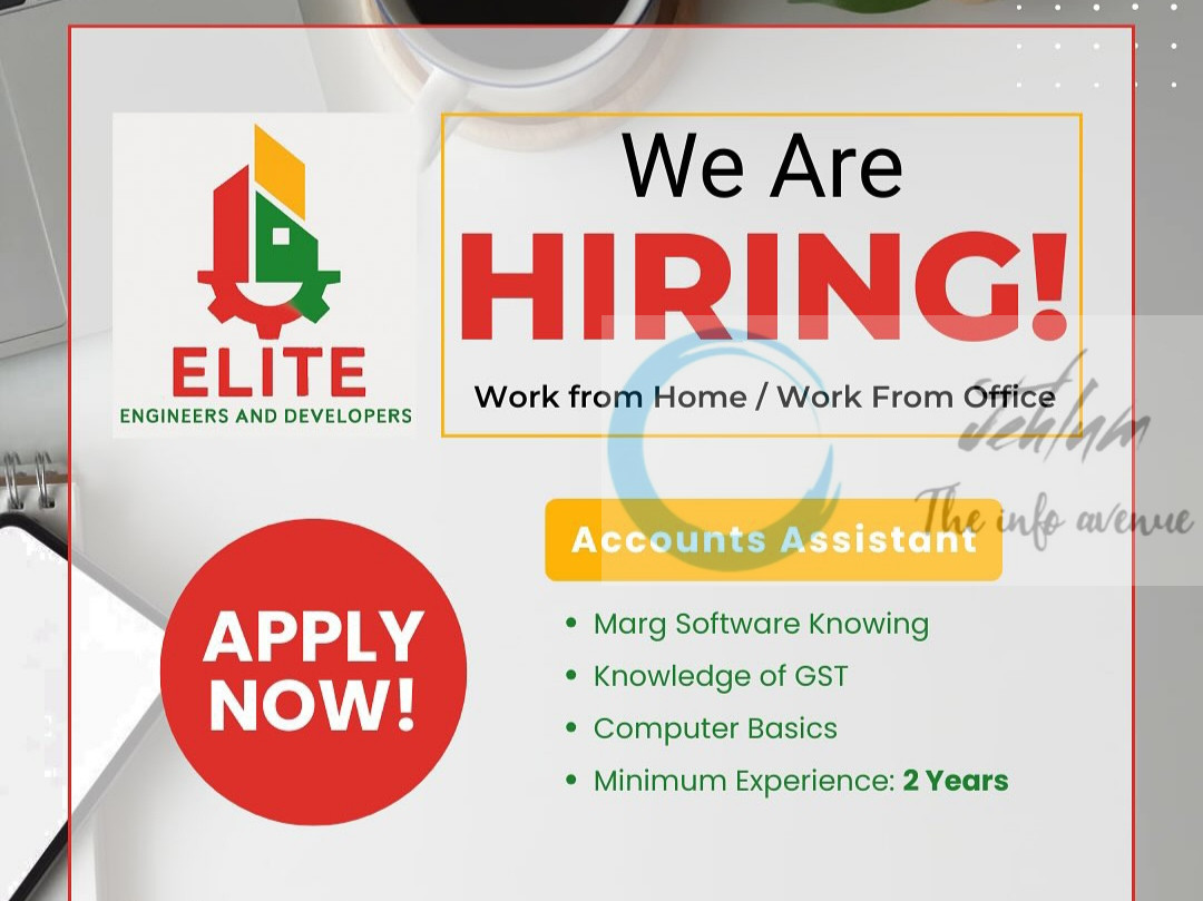 ELITE ENGINEERS AND DEVELOPERS SRINAGAR ACCOUNTS ASSISTANT JOB OPPORTUNITIES 2025 2 ELITE ENGINEERS AND DEVELOPERS SRINAGAR ACCOUNTS ASSISTANT JOB OPPORTUNITIES 2025