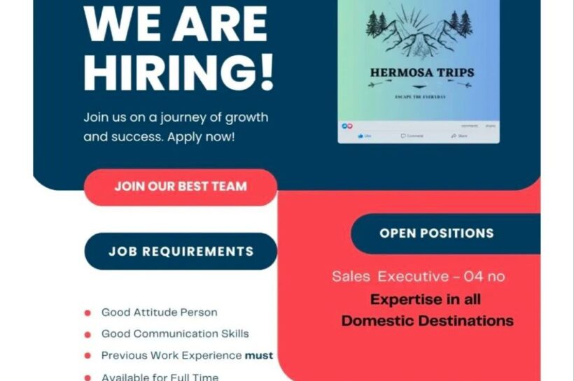 Hermosa Trips srinagar Sales Executive job opportunities Walk in 2025 Hermosa Trips srinagar Sales Executive job opportunities Walk in 2025