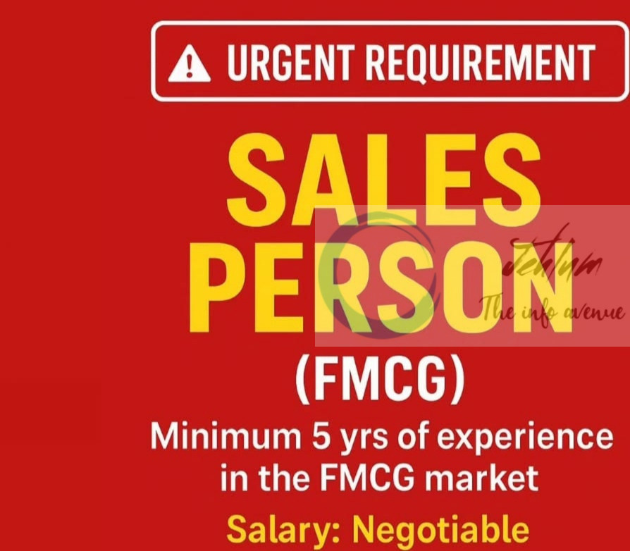 TASTEE KINGS NAMKEEN SRINAGAR FMCG SALESPERSON JOB OPPORTUNITIES 2025