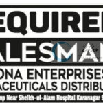 Moona Enterprises Pharmaceuticals Distributor srinagar Salesman Job opportunities 2025