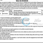 ICAR Central Institute of Temperate Horticulture CITH Srinagar Young Professional-II job opportunities walk in 1-1/339/Estt/5181